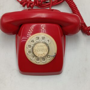 Teléfono Rojo de sobremesa.